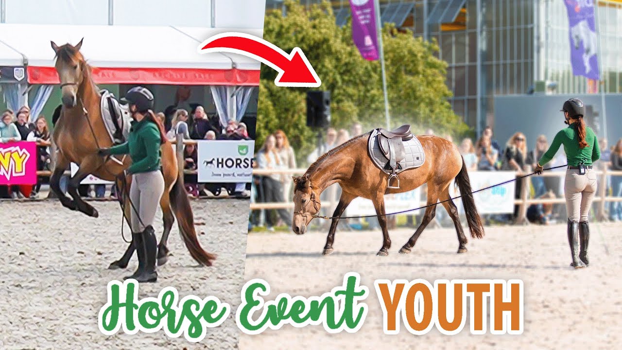 Mijn nieuwe pony voor het eerst mee naar Horse Event!