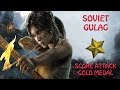 Rise Of The Tomb Raider  - Soviet Gulag - Score Attack Gold Medal (HD)