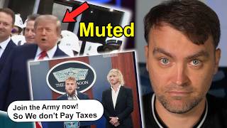 Update from Idiocracy | Trump Banned media and got Muted | Paul Brothers go Full Military