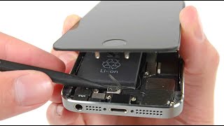 Iphone 5S Recovery. The Battery Inflated And Squeezed Out The Display