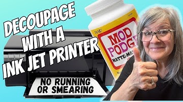 Inkjet Printer Transfer Without Smudging Prints