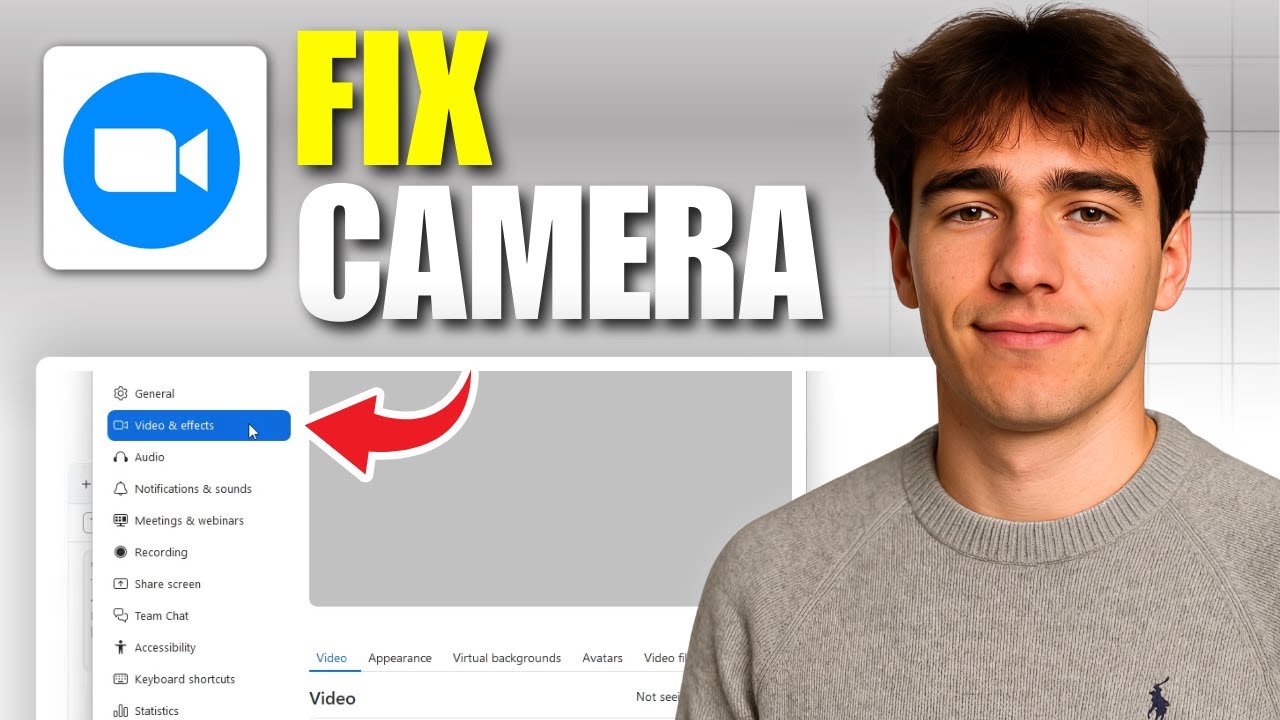 How To Fix Zoom Camera Not Working On Windows (Tutorial 2026)