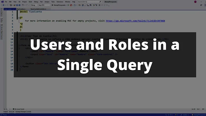How to Get Users And Roles in a Single Query - ASP.NET Core MVC