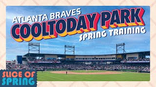 BRAVES SPRING TRAINING at CoolToday Park | Stadium Tour, Food Review, and More