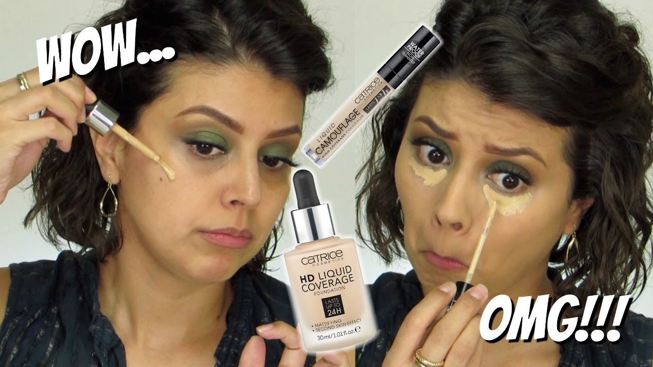 CATRICE COSMETICS FOUNDATION & CONCEALER | WEAR TEST + REVIEW