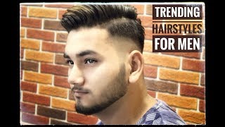 Best trendy haircut for men's 2019 hairstyle inspiration #krishnacuts screenshot 2