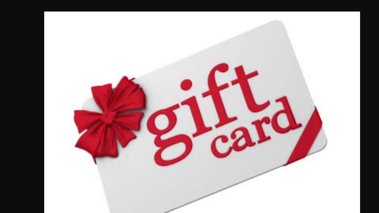 Gift card YouTube