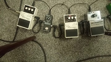 Noise Gate challenge - Boss NS-2 vs. ISP Deci-mate vs. Moddeed Boss NS-2 vs. ISP Decimator I