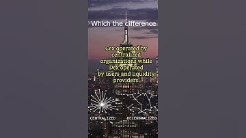 (CEX) Vs (DEX) – Key Differences – Let me know what do you think #shorts #crypto #cryptocurrency