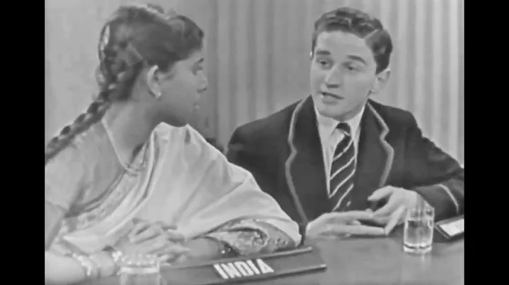 1959 High School Exchange Students - India, Greece...