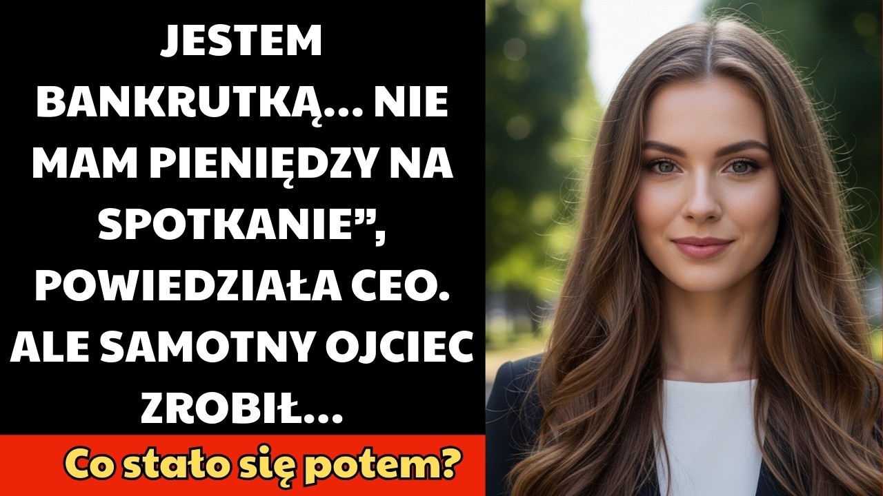 Siedziałam na ławce w parku z ostatnimi dwudziestoma złotymi w kieszeni, a mój telefon dzwonił po raz szósty. Windykator znowu przypominał mi, że kobieta, która pół roku temu zarządzała firmą...