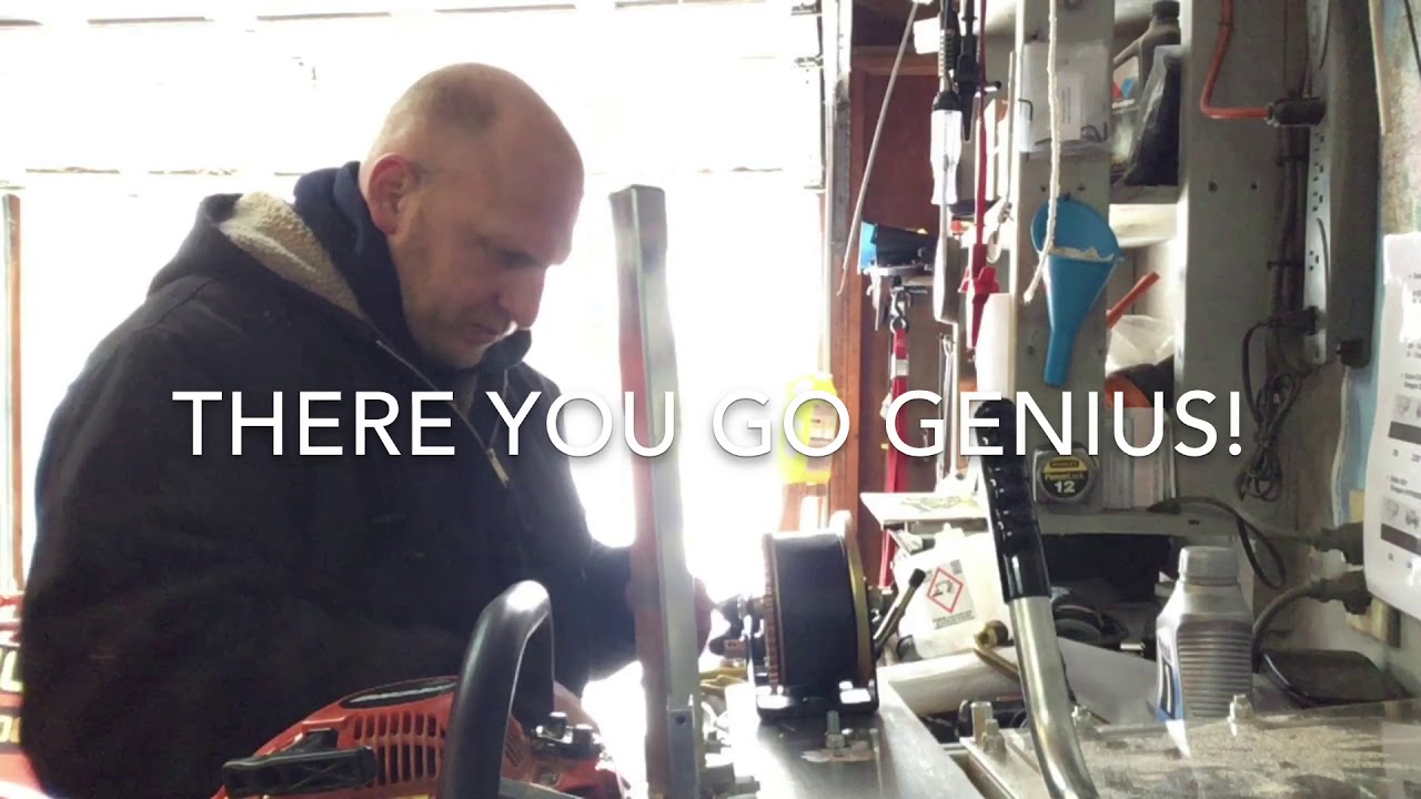 Fabricating Hand Crank for Alaska Chainsaw Mill YouTube