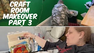 Cleaning and Organizing Craft Room Makeover Part 3