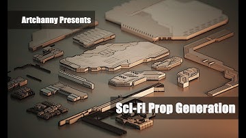 MagicaVoxel Tutorials - Sci Fi Prop Generation