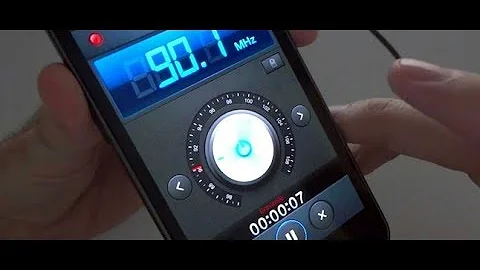 Como ativar o rádio no celular?