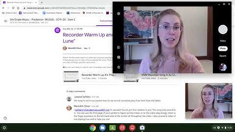 How to Find Camera, and upload videos on a chromebook to google classroom
