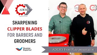 ADEMS Front Plate Inverter - machine for sharpening clipper blades