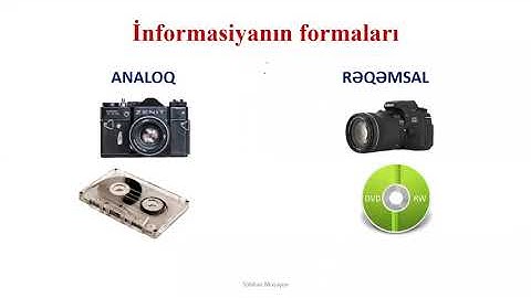 §1.1. İnformasiya və informatika