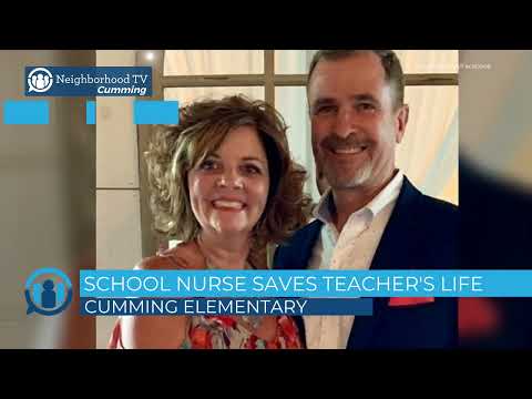 Cumming Elementary School Nurse Saves Teacher's Life | North Metro Atlanta