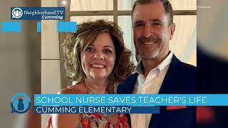 Ming Elementary School Nurse Saves Teachers Life North Metro Atlanta