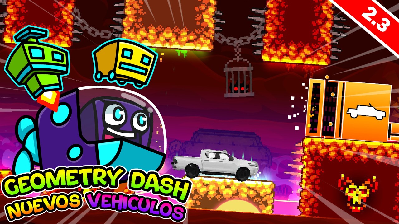 !!!ASÍ SERÍA LA ACTUALIZACIÓN 2.3 DE GEOMETRY DASH!!! | Geometry Dash 2.3