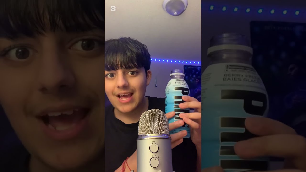ASMR Trying Prime Hydration Asmr Triggersforsleep