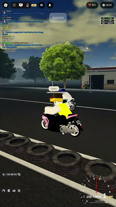 Aerox TUNED vs CBR250RR yang gagal balap | Drag Drive Simulator