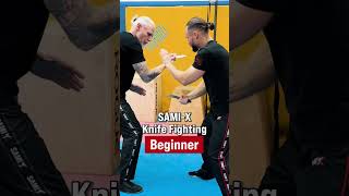 Sami-X Knife Fighting Drills Level 1 Vs. Level 6
