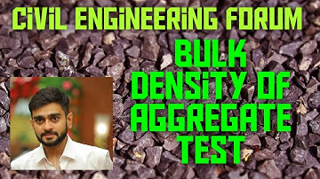 Bulk Density Test of Coarse Aggregate | Indian Standard