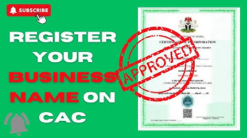How to Register Your Business Name with CAC   Complete Step by Step Guide