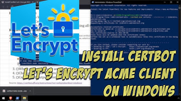 Install CertBot Let