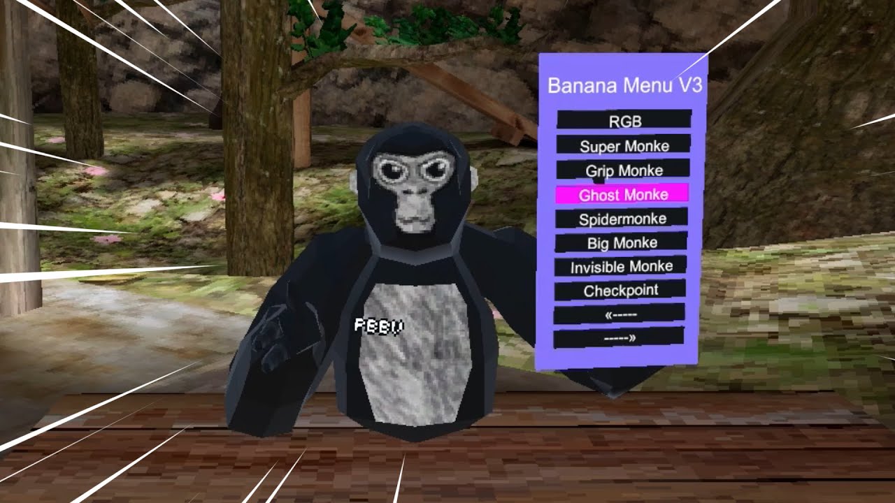 Cool Mods Gorilla Tag Mod Menu Youtube