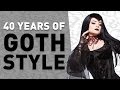 40 years of goth style in under 4 minutes