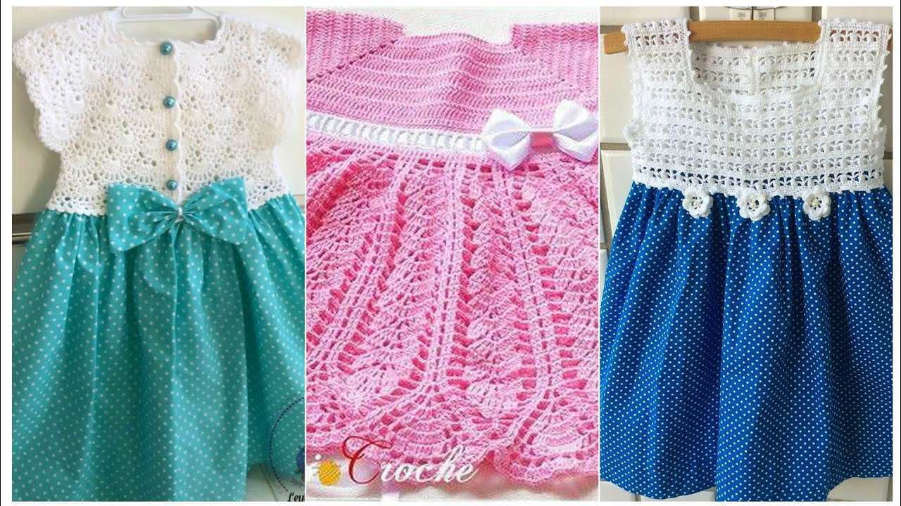 Most prettiest collection of simple free crochet patterns frocks for ...