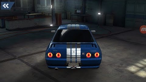 NEED FOR SPEED NO LIMITS NISSAN skyline GT-R BNR32