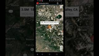 3.0 earthquake yosemite valley, california 5-19-20