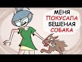 МЕНЯ ПОКУСАЛА ОГРОМНАЯ БЕШЕНАЯ СОБАКА (Анимация) // Истории из Жизни