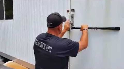JTC Claw How To open a Trailer door