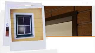 Laibung Einer Fassadenverkleidung Mit Protektor Winkelprofil