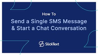 How to Send a Single SMS Message & Start a Chat Conversation screenshot 2