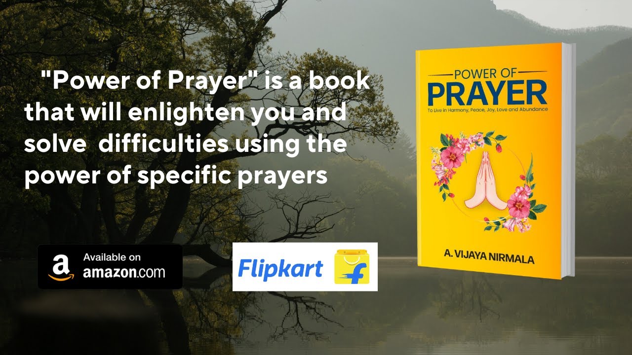 Power Of Prayer Book Trailer A Vijaya Nirmala Stardom Books YouTube Power of prayer book trailer a vijaya nirmala stardom books youtube