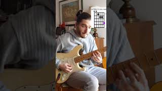 How To Play Lofi Jazz Guitar in 2 Steps shorts