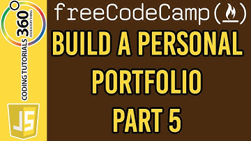 Build a Personal Portfolio Webpage Part 5: FreeCodeCamp.com Development Projects
