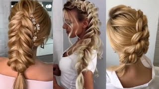 Peinados formales con trenzas| peinados para ocasiones especiales| Zaga