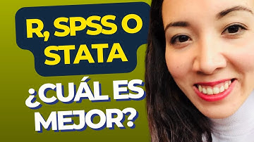 🎈 R, SPSS o STATA . ¿Cuál SOFTWARE debería APRENDER y es MEJOR?
