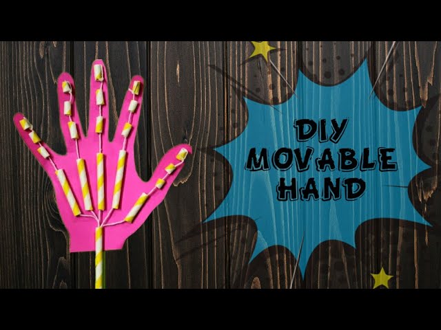 How to make an articulated hand {with cool movable fingers} – Go