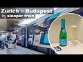 Zurich to Budapest by sleeper train