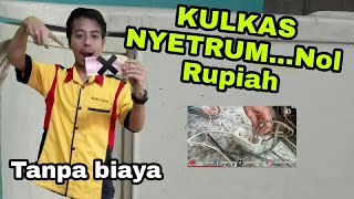 KULKAS NYETRUM...nol RUPIAH