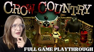 THIS GAME IS TERRIFYING!! | Crow Country Full Playthrough