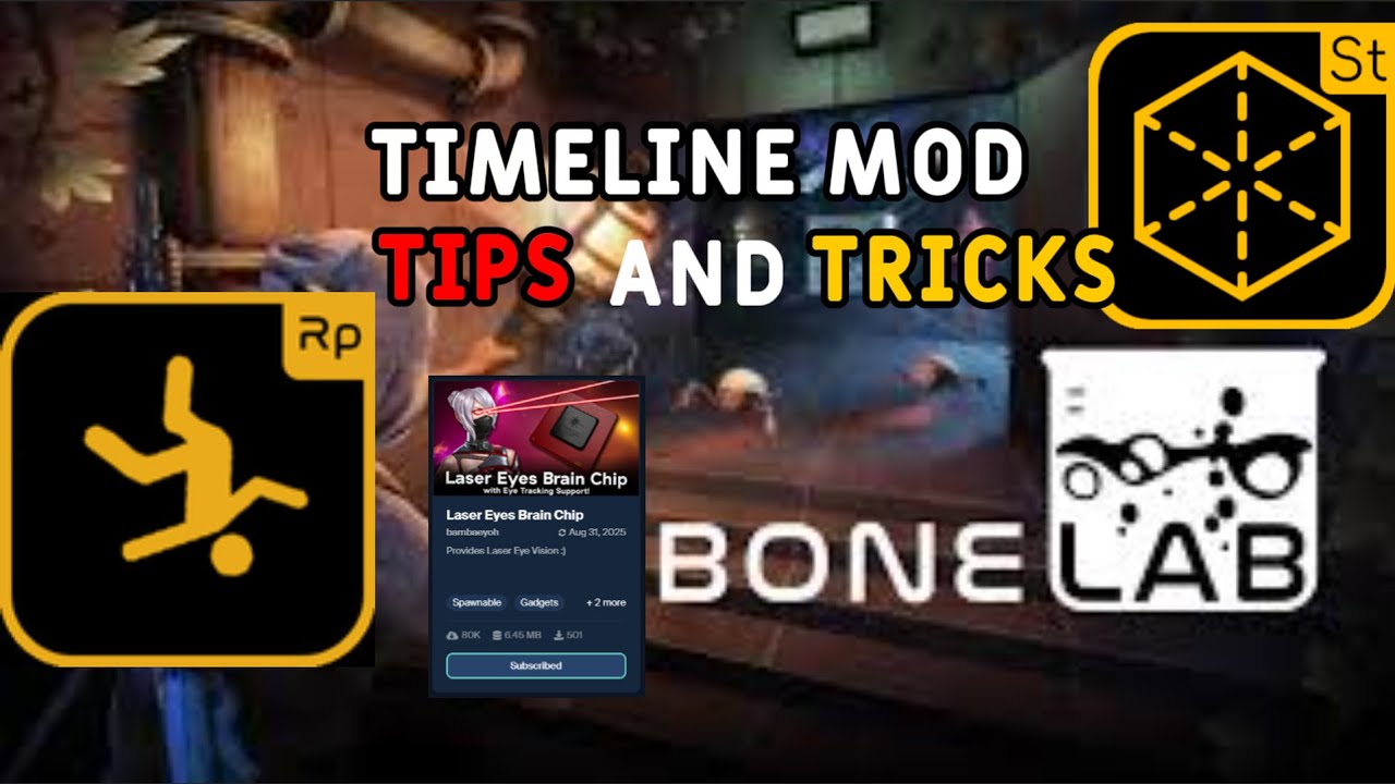 Tips and Tricks for Timeline Mod! | Bonelab - YouTube